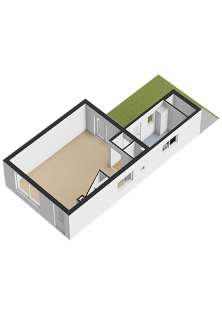 Floorplan - Nieuwe Schans 79, 3751 BB Bunschoten-Spakenburg